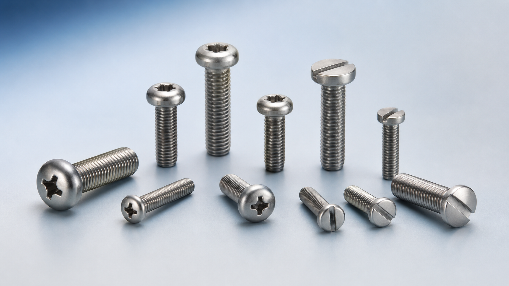 Grade 5 Titanium Machine Screws