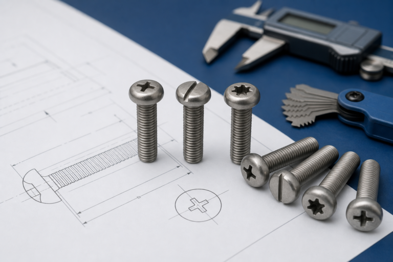 How to Specify Titanium Machine Screws: Head, Drive, Thread and Grade