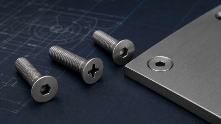 Titanium Countersunk Screws: Dimensions, Head Styles and Applications