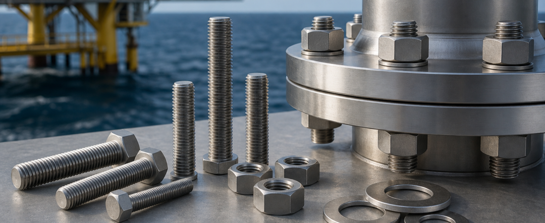 Titanium Fasteners for Marine and Offshore Applications