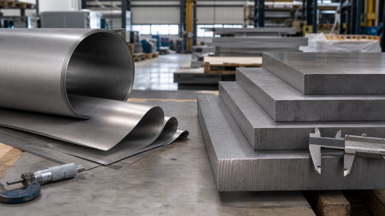 Titanium Sheet vs Titanium Plate: Thickness, Standards and Applications