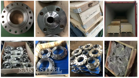 Titanium Weld Neck Flange export packaging