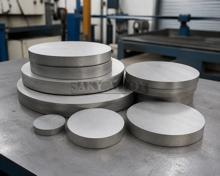 Grade 2 Titanium Circular Blank