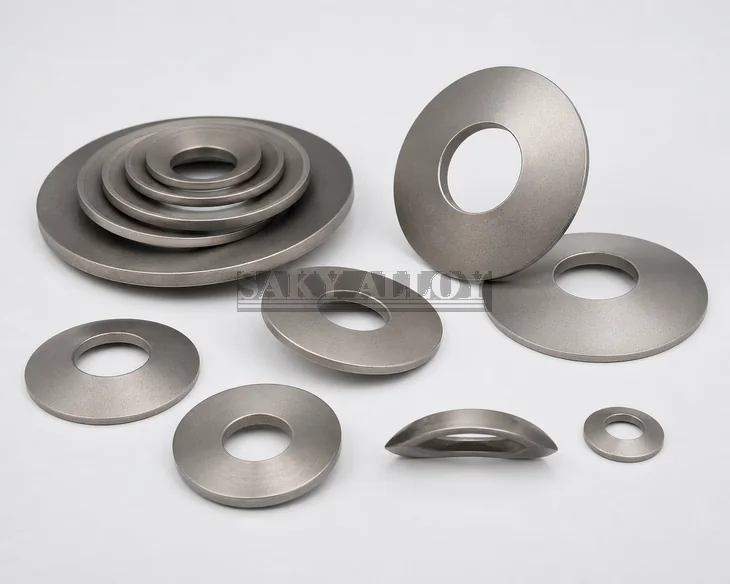Grade 5 Titanium Belleville Washers