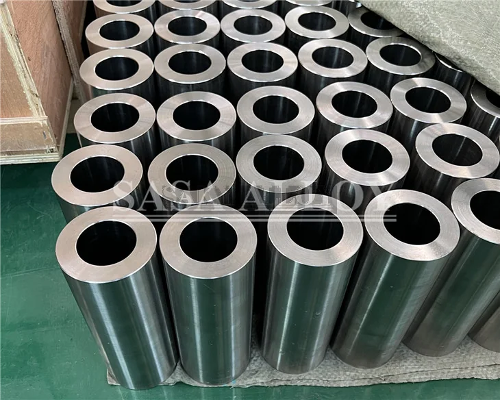 Machined titanium forged sleeves