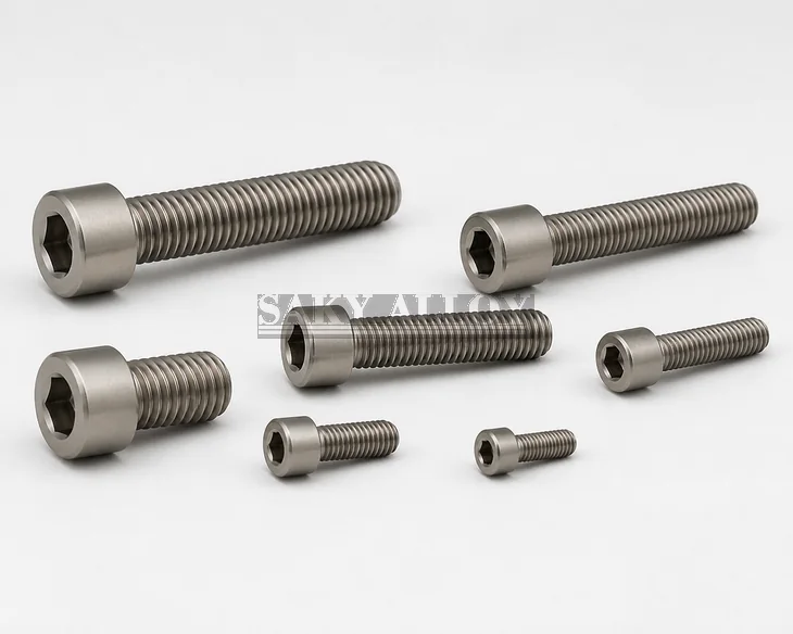 Grade 2 Titanium Low Head Socket Cap Screws
