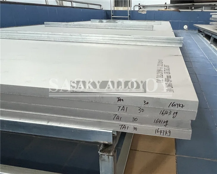Traceable titanium sheet and plate for industrial, medical and aerospace specifications
