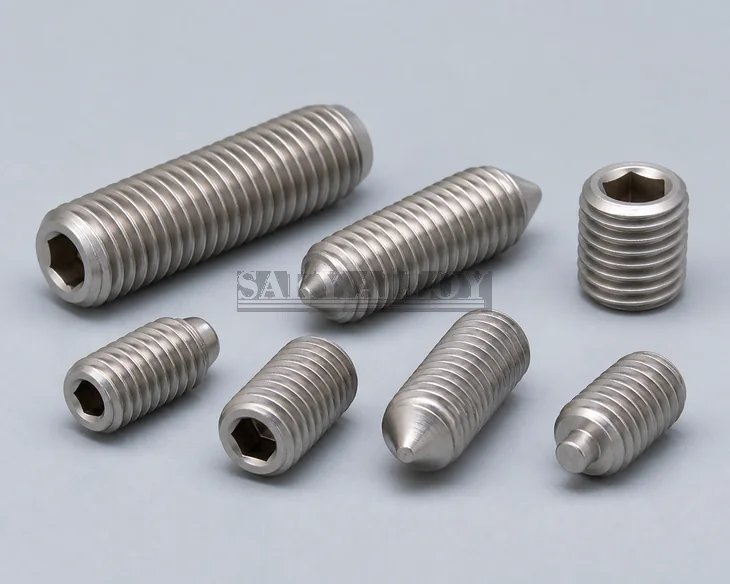 Grade 5 Titanium Set Screws