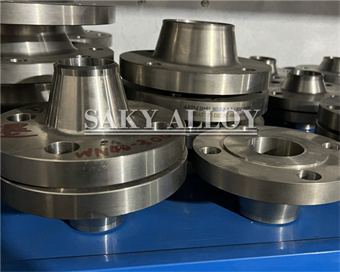 What types of titanium flanges are there?
